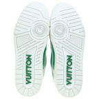 Louis Vuitton LV Trainer Sneaker Low Cut Sneakers Paint Graffiti White — view 5