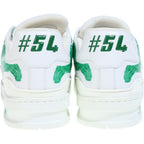 Louis Vuitton LV Trainer Sneaker Low Cut Sneakers Paint Graffiti White — view 3