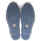 Dior High Top Oblique Sneakers Allover Pattern Cut White Blue — view 5