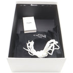 Celine Triomphe Jane Canvas Low Cut Sneakers White Blue — view 6