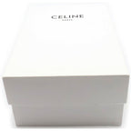 Celine Triomphe Jane Canvas Low Cut Sneakers White Blue — view 7