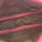 Chanel CC Logo Mini Chain Shoulder Bag Goatskin Leather Pink — view 8