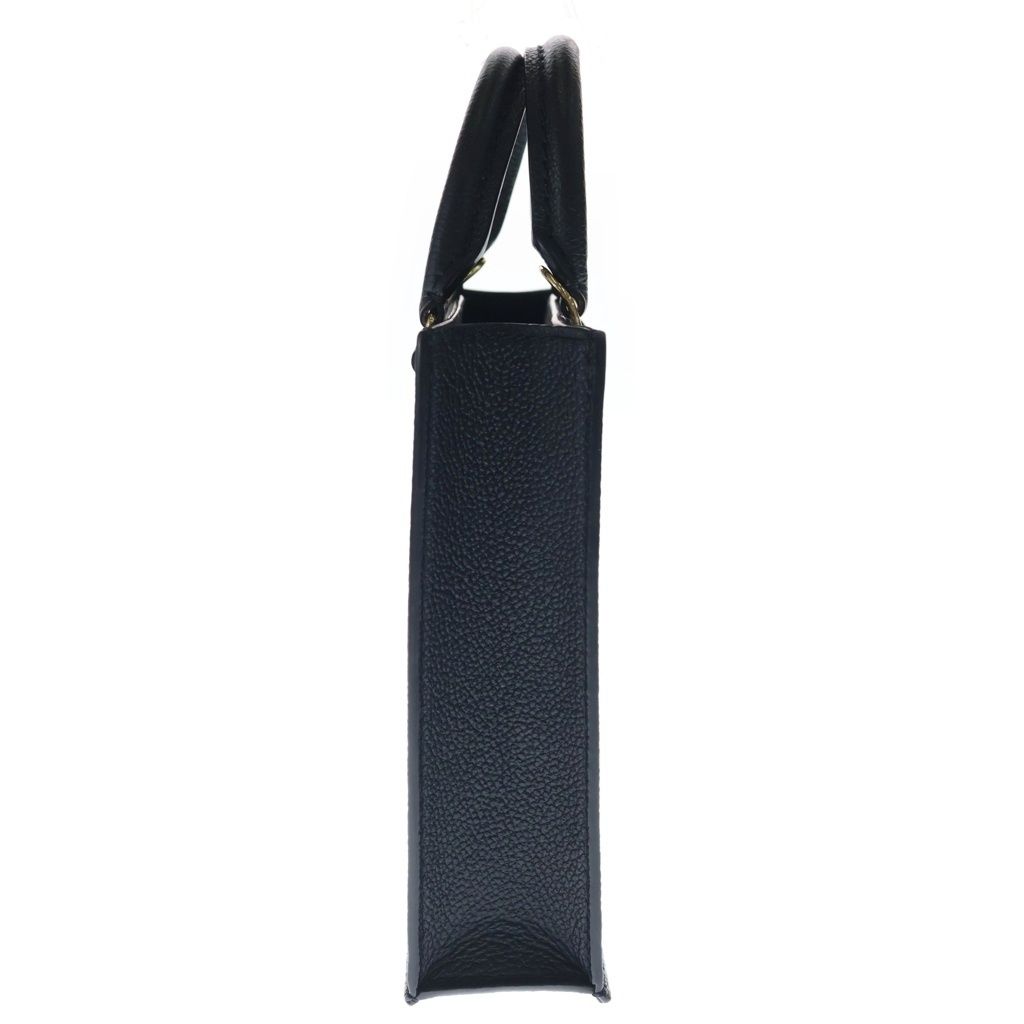 Louis Vuitton Monogram Empreinte Petite Sac Plat Leather 2-Way Bag Gold Black — view 3