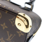 Louis Vuitton Monogram Alma Trunk BB Shoulder Bag Leather Brown — view 5