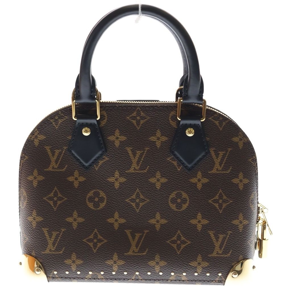 Louis Vuitton Monogram Alma Trunk BB Shoulder Bag Leather Brown — view 2