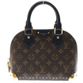 Louis Vuitton Monogram Alma Trunk BB Shoulder Bag Leather Brown