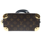 Louis Vuitton Monogram Alma Trunk BB Shoulder Bag Leather Brown — view 4
