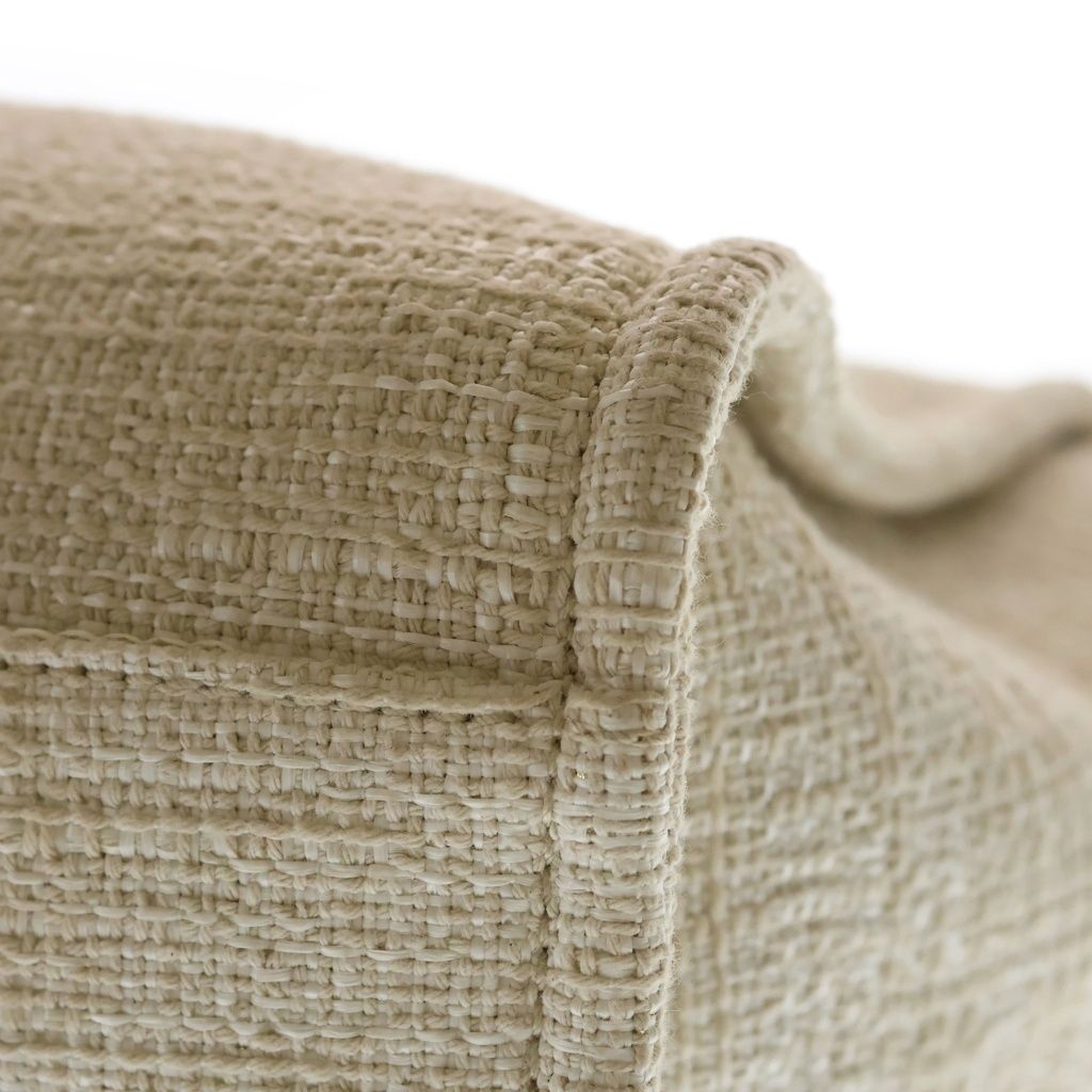 Chanel Deauville MM Canvas Tweed 2-Way Hand Chain Shoulder Tote Gold Beige — view 5
