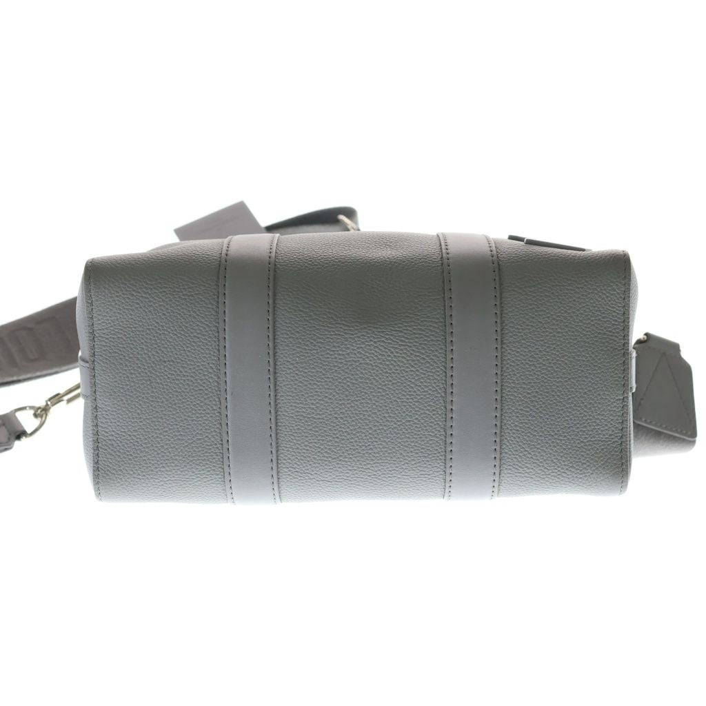 Louis Vuitton City Keepall Shoulder Bag LV Aerolog Lambskin Silver Gray — view 4