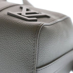 Louis Vuitton City Keepall Shoulder Bag LV Aerolog Lambskin Silver Gray — view 5