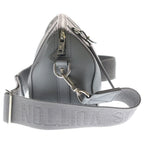 Louis Vuitton City Keepall Shoulder Bag LV Aerolog Lambskin Silver Gray — view 3