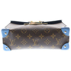 Louis Vuitton Monogram Pochette Mask Leather Hand Chain Shoulder Bag Gold Brown — view 4