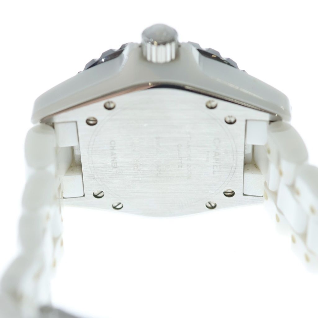Chanel Date SE Quartz White Ceramic Watch Dial — view 5