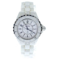 Chanel Date SE Quartz White Ceramic Watch Dial