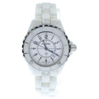 Chanel Date SE Quartz White Ceramic Watch Dial