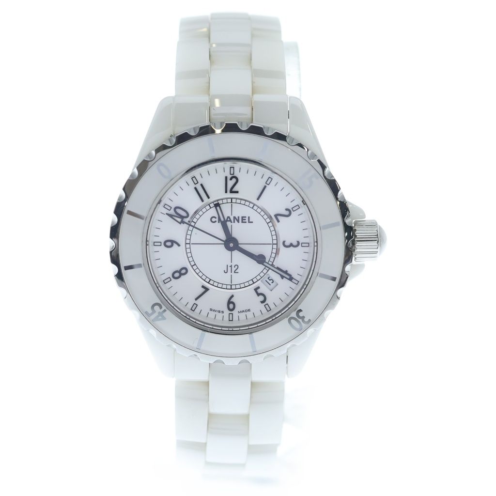 Chanel Date SE Quartz White Ceramic Watch Dial