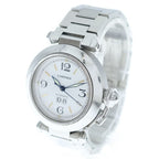Cartier Pasha C Big Date White Dial Automatic Winding Watch Silver — view 4