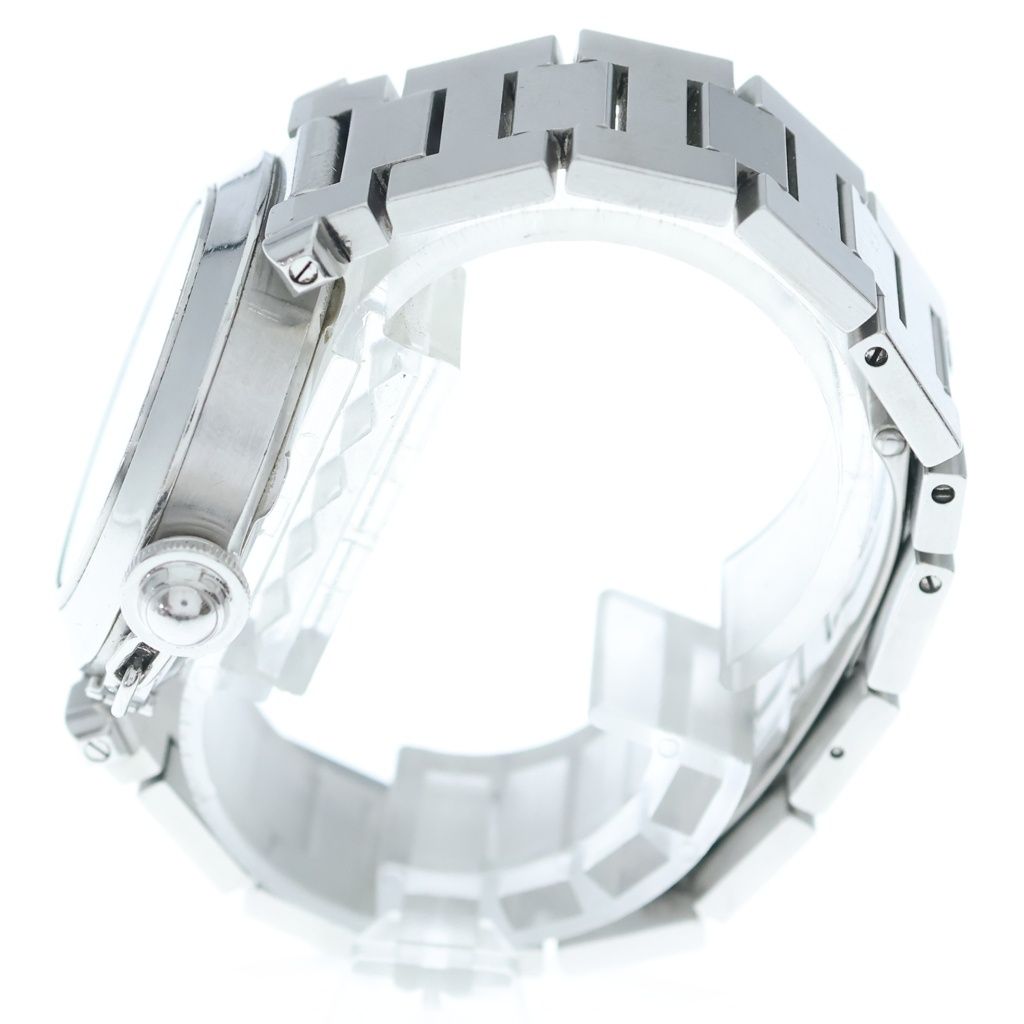 Cartier Pasha C Big Date White Dial Automatic Winding Watch Silver — view 3