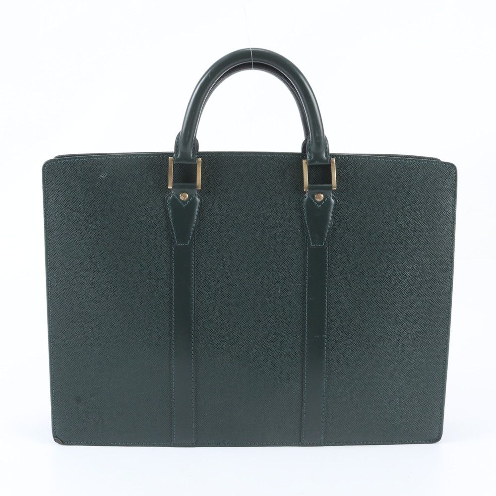 Louis Vuitton Taiga Porte Document Man Rose Leather Business Tote — view 3