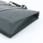Louis Vuitton Taiga Porte Document Man Rose Leather Business Tote — view 4