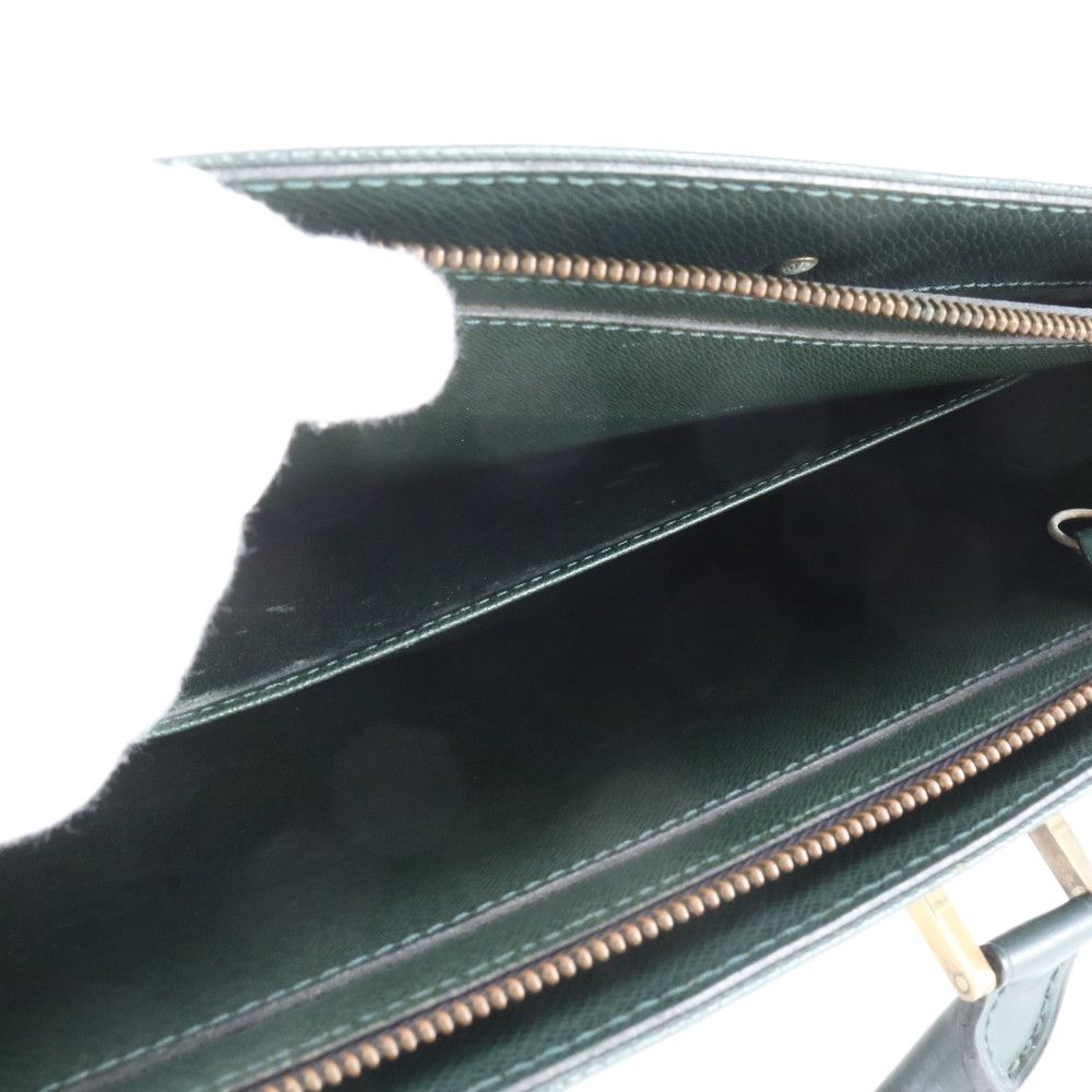 Louis Vuitton Taiga Porte Document Man Rose Leather Business Tote — view 8