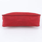 Prada Tessuto Nylon Triangle Logo Handbag Pouch — view 5
