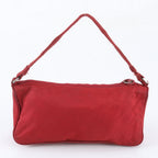 Prada Tessuto Nylon Triangle Logo Handbag Pouch — view 3