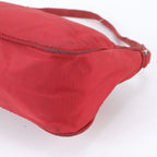 Prada Tessuto Nylon Triangle Logo Handbag Pouch — view 4