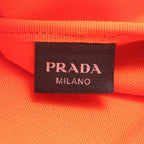 Prada with Canapa Monkey Print Tote Leather — view 8