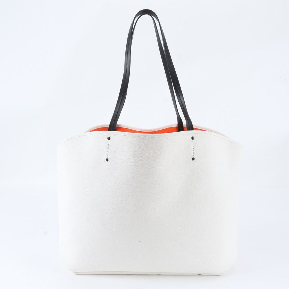 Prada with Canapa Monkey Print Tote Leather — view 3