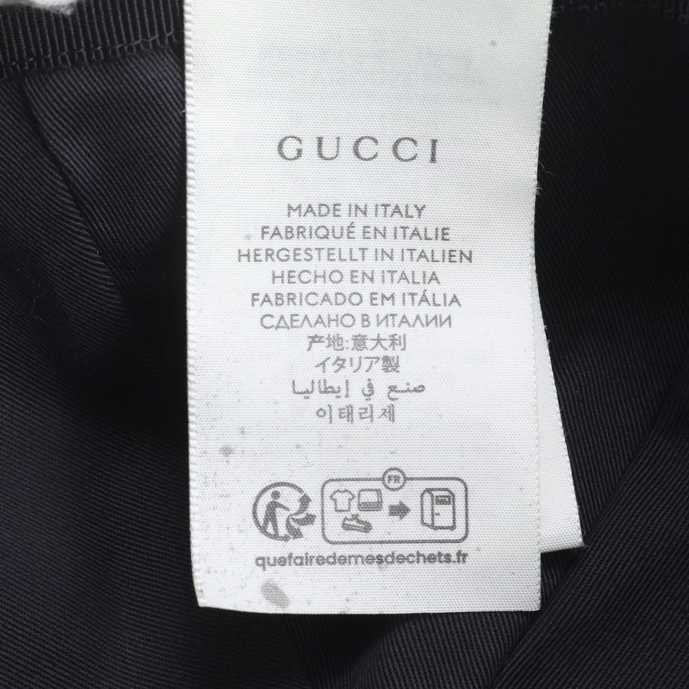 Gucci Sherry Line Baseball Cap L Hat Black — view 9