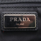Prada Tessuto Nylon Triangle Logo Backpack — view 8