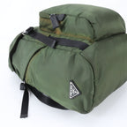 Prada Tessuto Nylon Triangle Logo Backpack — view 6