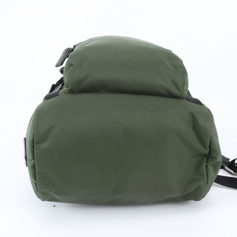 Prada Tessuto Nylon Triangle Logo Backpack — view 5