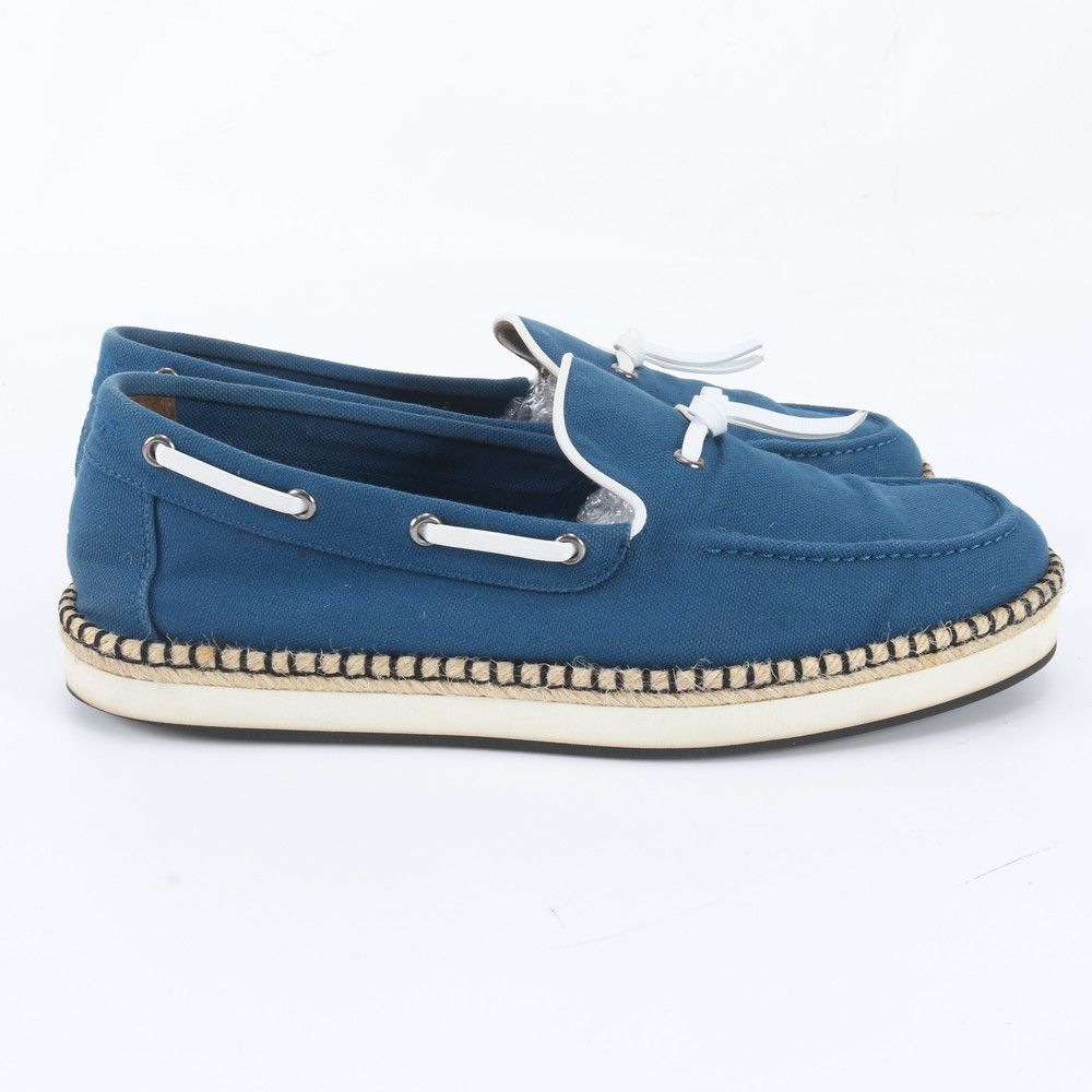 Hermes Optimist Espadrilles Deck Shoes 42 Low Cut — view 5