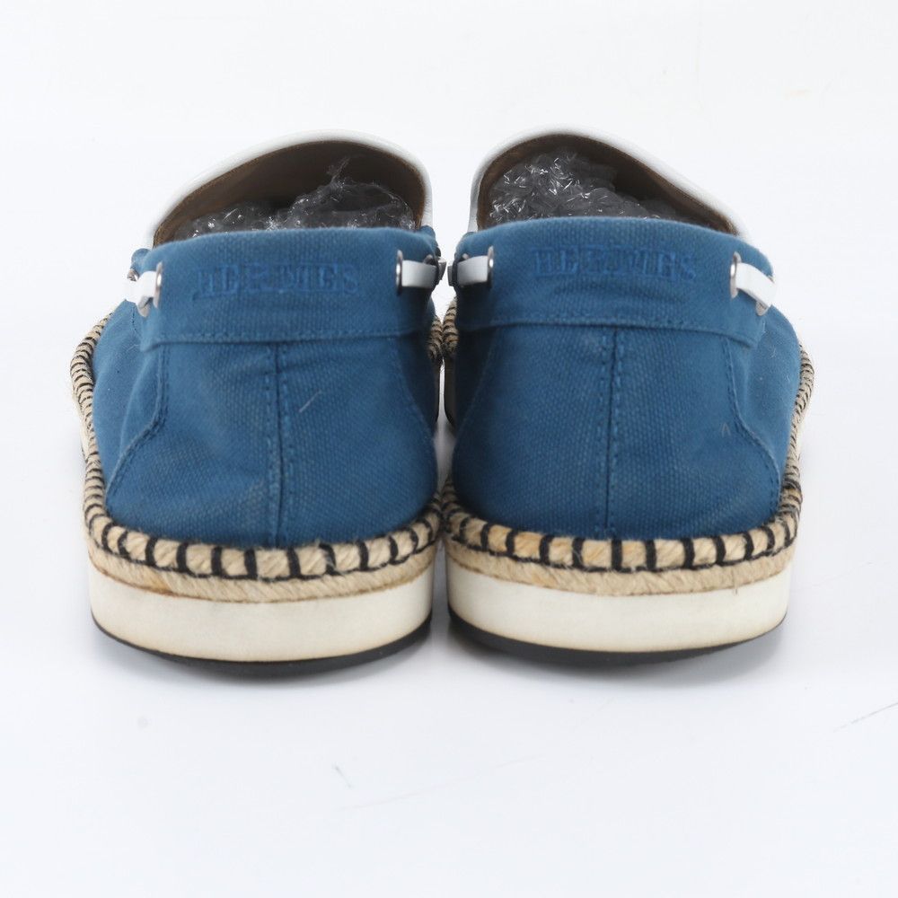 Hermes Optimist Espadrilles Deck Shoes 42 Low Cut — view 4