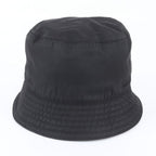 Prada Re-Nylon Triangle Logo Bucket Hat — view 3