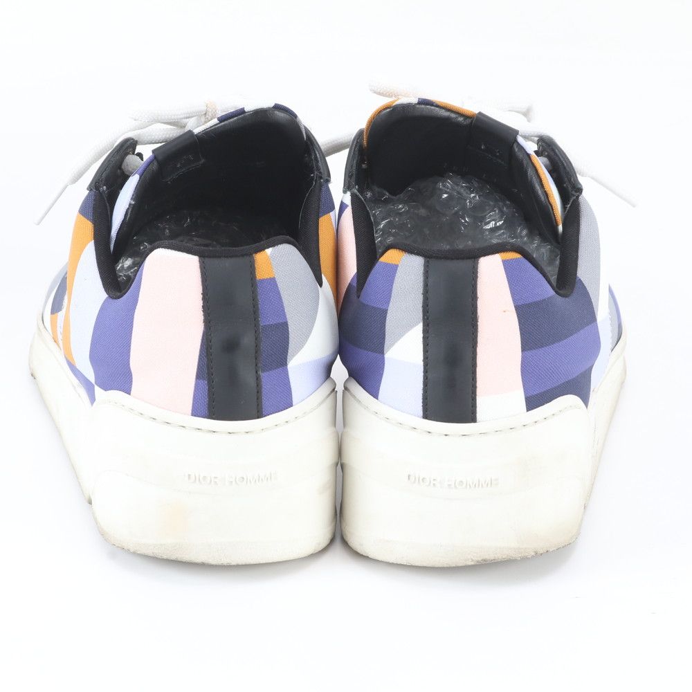 Dior Homme 17 Leather Low Cut Sneakers 40 Lace Up Shoes Flat — view 4