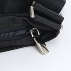 Prada Tessuto Nylon Triangle Logo Leather Shoulder Bag Crossbody Messenger — view 8