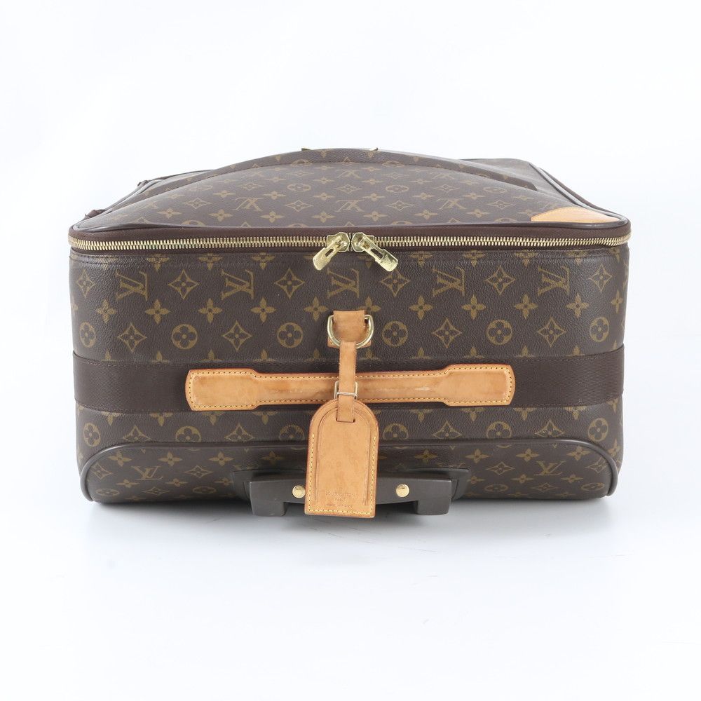 Louis Vuitton Monogram Pegase 70 Leather Suitcase Carry Case Bag — view 4