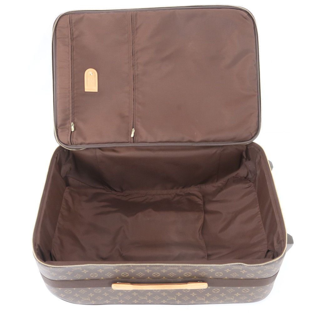 Louis Vuitton Monogram Pegase 70 Leather Suitcase Carry Case Bag — view 8