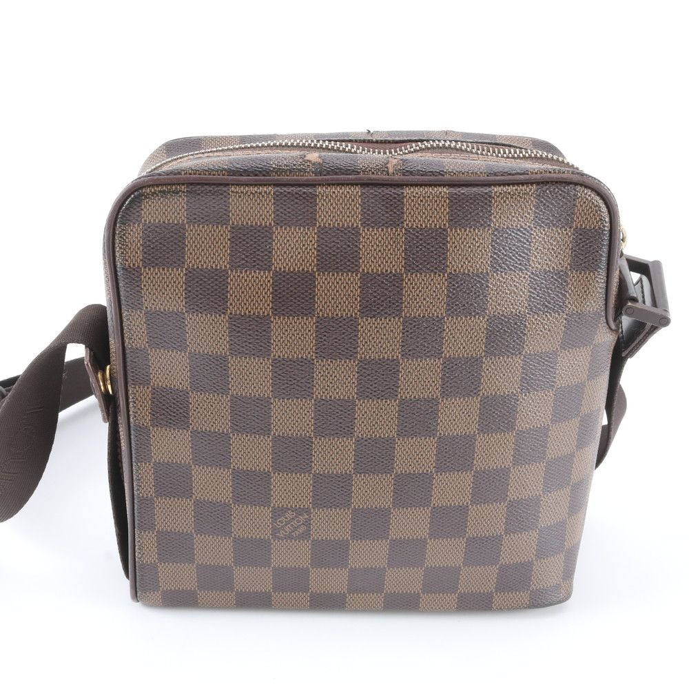 Louis Vuitton Damier Olaf PM Leather Shoulder Bag Crossbody Messenger Business — view 3