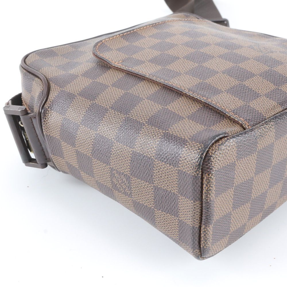 Louis Vuitton Damier Olaf PM Leather Shoulder Bag Crossbody Messenger Business — view 6