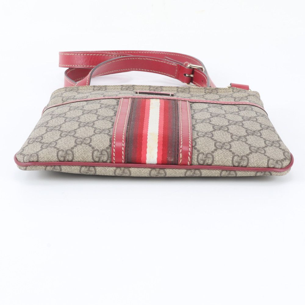 Gucci GG Supreme Sherry Line Leather Shoulder Bag Crossbody — view 6