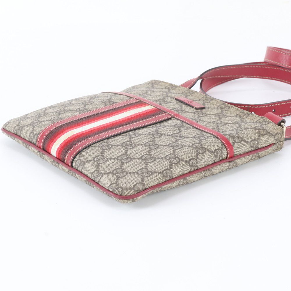 Gucci GG Supreme Sherry Line Leather Shoulder Bag Crossbody — view 4