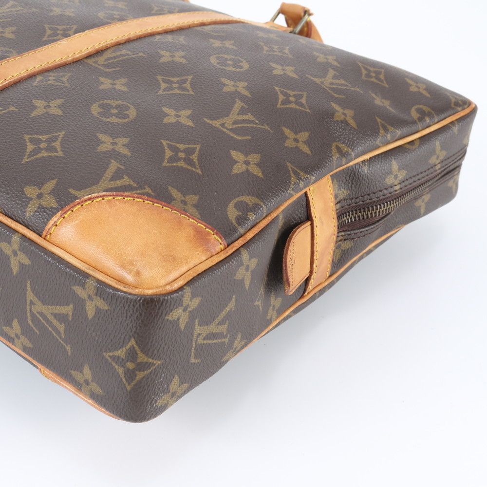 Louis Vuitton Monogram Porte Document Voyage Leather Business Bag — view 4