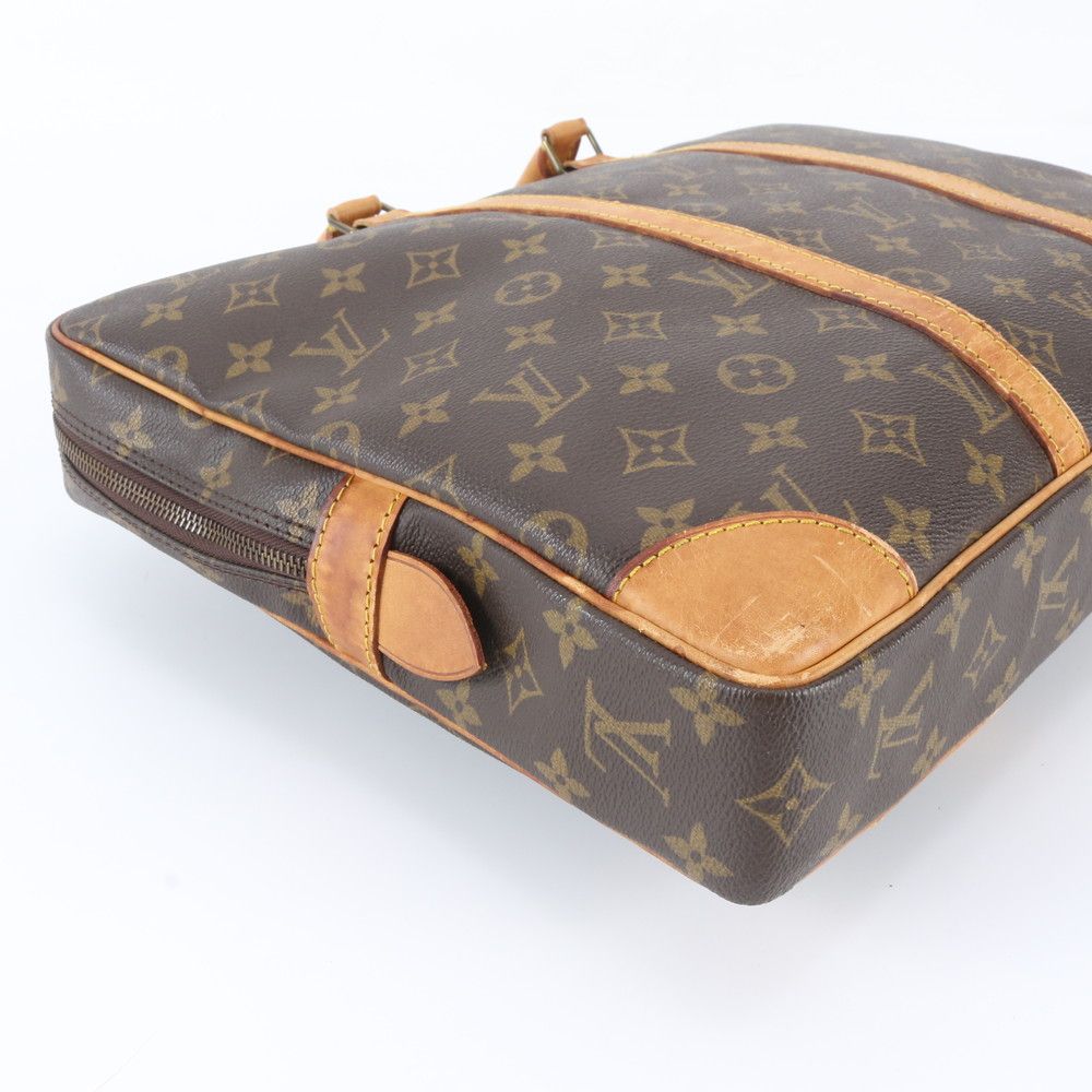 Louis Vuitton Monogram Porte Document Voyage Leather Business Bag — view 6