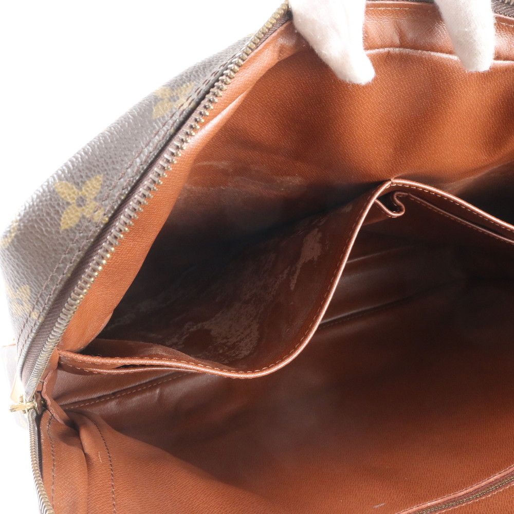 Louis Vuitton Monogram Porte Document Voyage Leather Business Bag — view 9