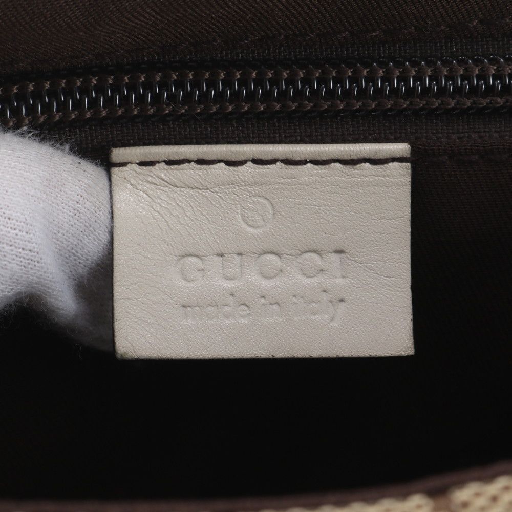 Gucci GG Canvas 2-Way Belt Bag Crossbody Waist Pouch — view 8