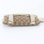 Gucci GG Canvas 2-Way Belt Bag Crossbody Waist Pouch — view 5